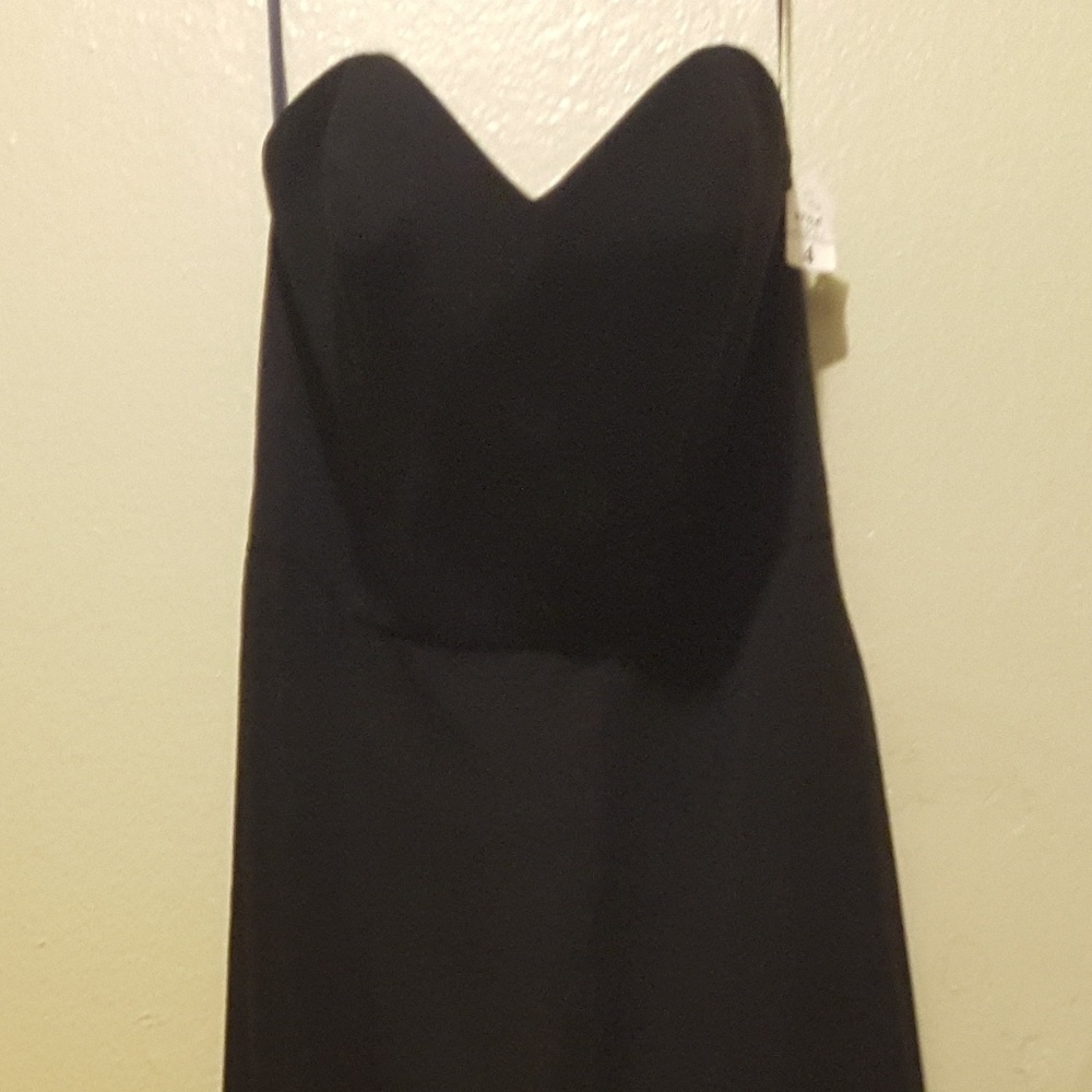 Black Halter Cocktail dress
